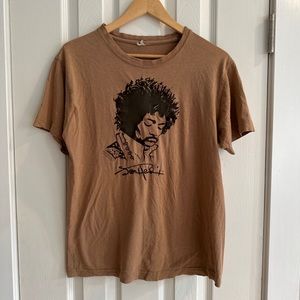 Vintage embossed Jimmie Hendrix T-Shirt Small